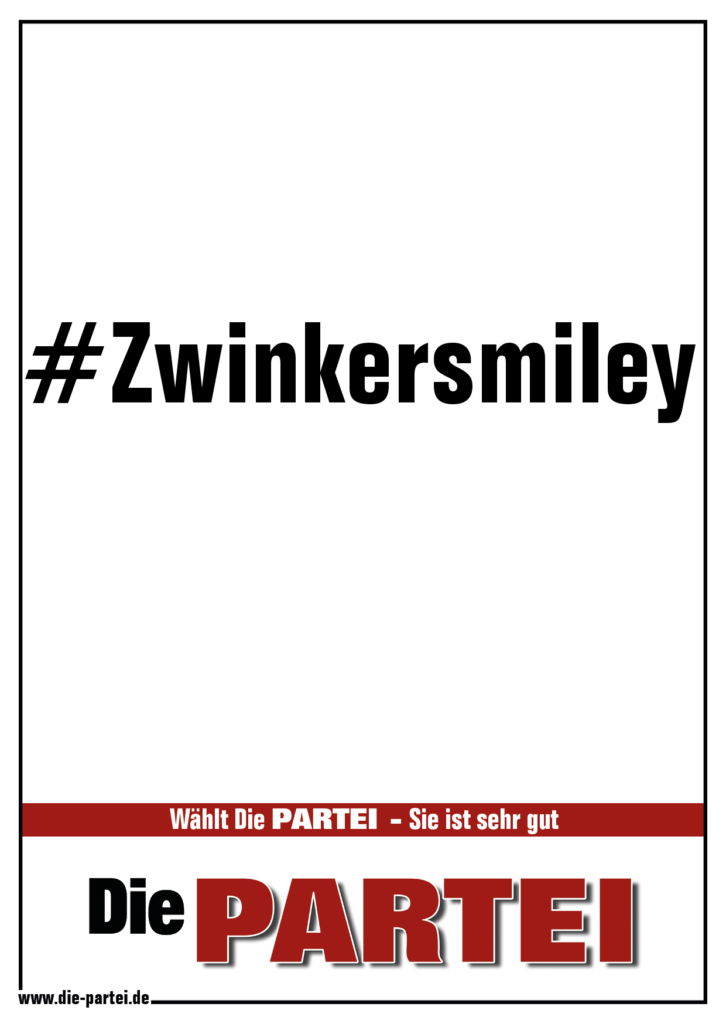 #Zwinkersmiley