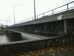 Stephanibrücke, rechte Weserseite