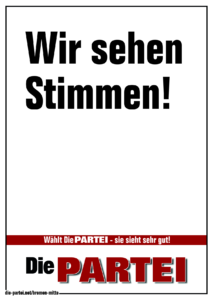 Wir sehen Stimmen!