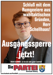 Ausgangssperre jetzt!