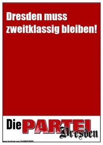 Dresden muss zweitklassig bleiben!