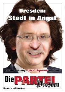 Dresden Stadt in Angst