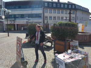 ihr gescheiterter Oberbürgermeister Kandidat in Emmendingen Heidinger, vor der Wahl schon das beste Ergebnis seit Kriegsende sicher gestellt. Krachende Wahlniederlage.