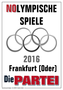DiePARTEI FFo Nolympics