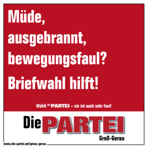 Briefwahl mit der Partei