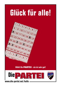 Glück für alle!
