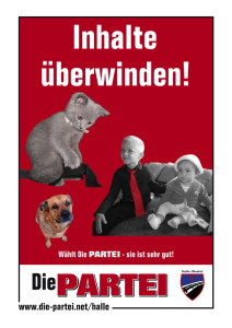 Inhalte überwinden!