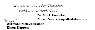 Die endgültige Teilung Deutschlands — das ist unser Auftrag.