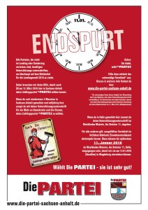 Endspurt-Flyer by Erwin M. Schuster