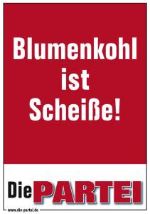 Blumenkohl-ist-Scheisse