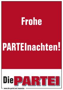 Frohe PARTEInachten!