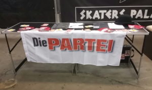 Der Stand vor Einlassbeginn.