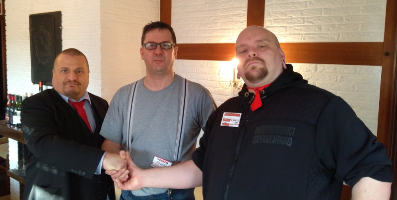 Wir Gratulierem den Kandidaten und frischgebackenem 1. Vorsitzenden des KV Warendorf.