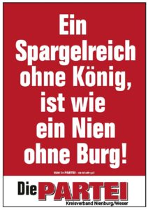Ein Spargelkönig für Nienburg