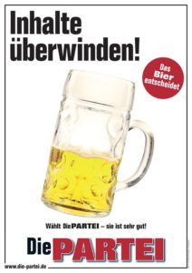 Bier Inhalte ueberwinden