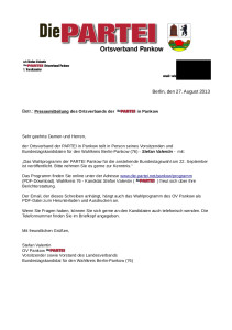 Pressemitteilung geschwaerzt