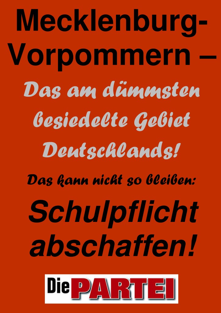 Am dümmsten besiedelt