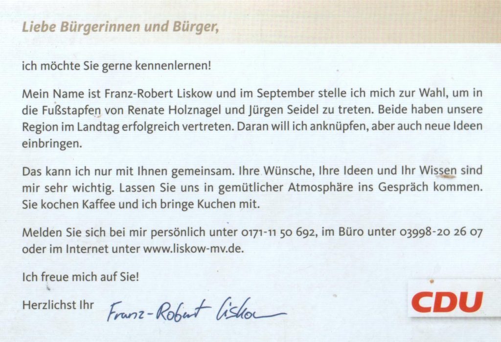 Kaffeeplansch Rückseite