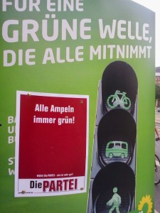 Alle Ampeln immer grün