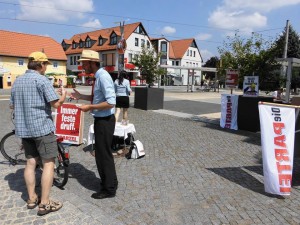 Ein unerwarteter Wähler. Was erzählen wir ihm bloß