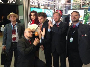 Mit Lutz van der Horst