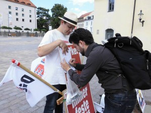 Mitgliedsantrag unterzeichnen, solange noch Frühstückdirektor-Posten zu besetzen sind