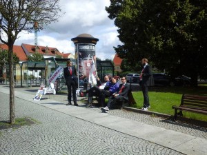 Wahlkampf ist schön, wenn keine Wähler stören