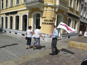 Wahlpropaganda am Wähler