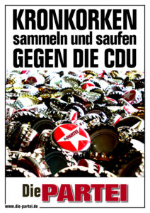 sammeln und dsaufen gegen die cdu