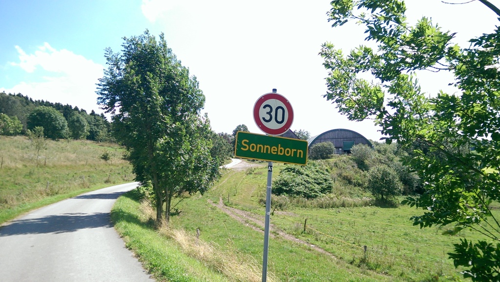 Der Ort Sonneborn